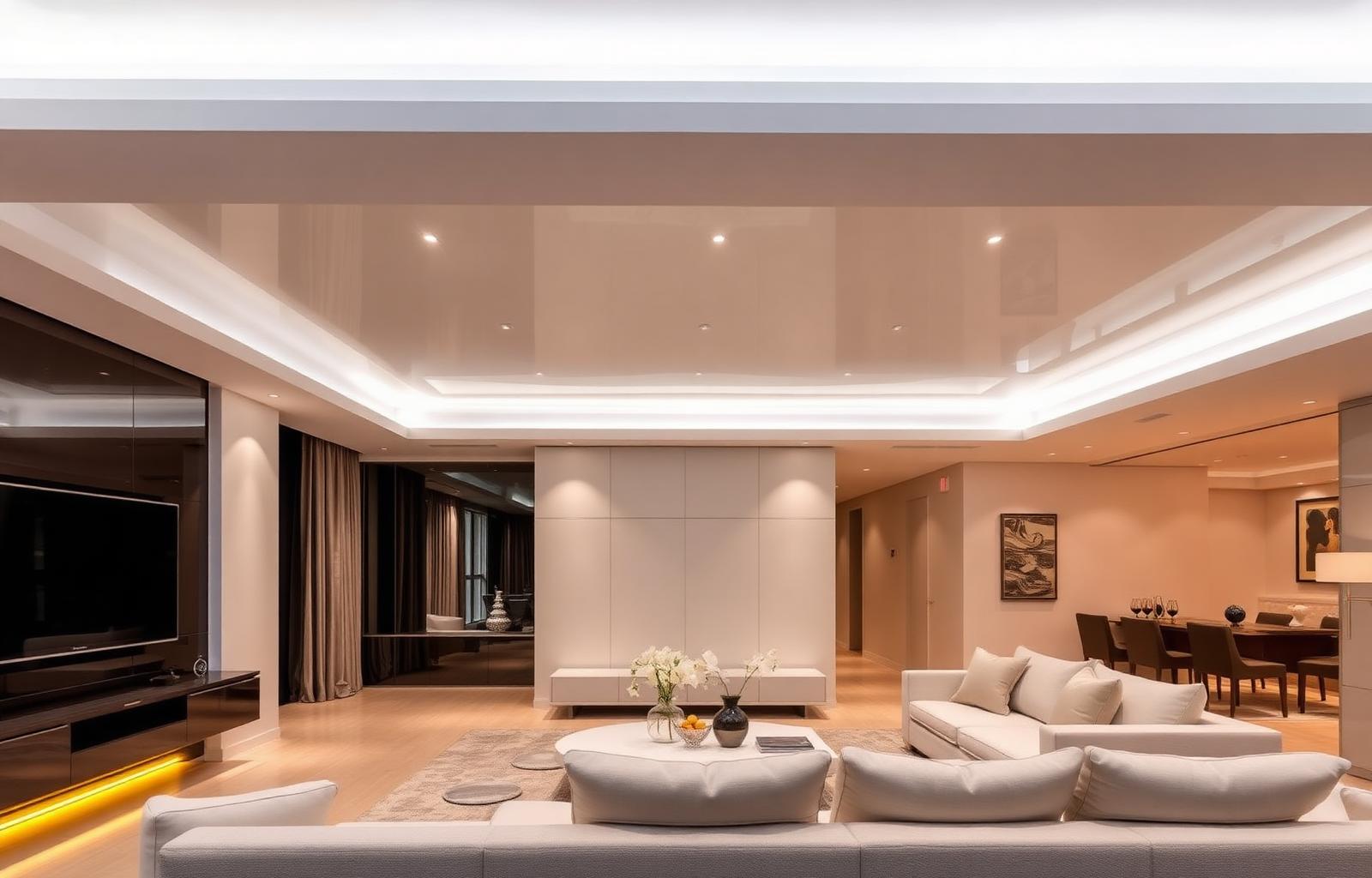 French stretch ceiling